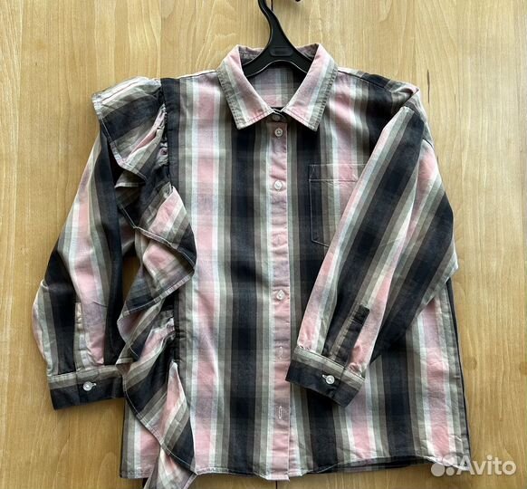 Рубашка с воланом