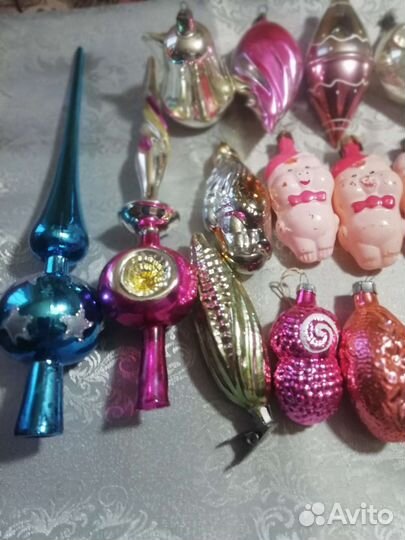 Елочные игрушки СССР