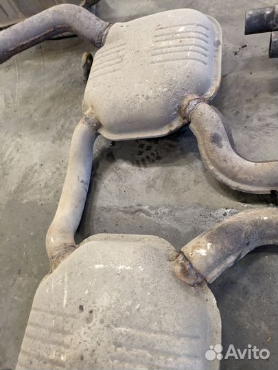 Выхлопная система Volkswagen Golf 3 vr6