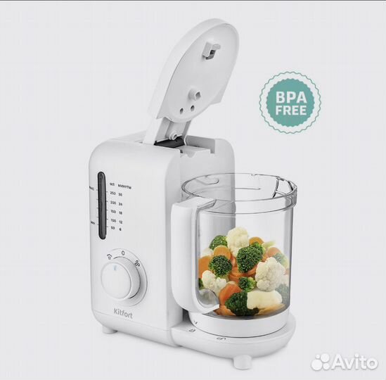 Пароварка блендер для детского питания