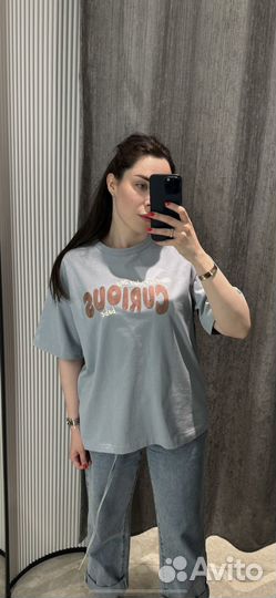 Новая футболка Lime S оверсайз