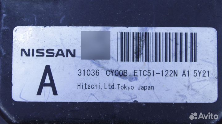 Блок управления АКПП Nissan Serena CBA-C25 MR20DE