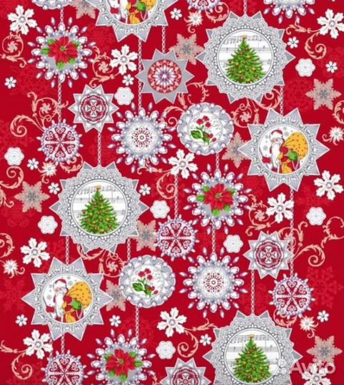 Скатерть дорожка новогодняя