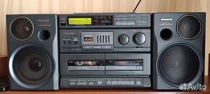 Музыкальный центр panasonic RX -DT680