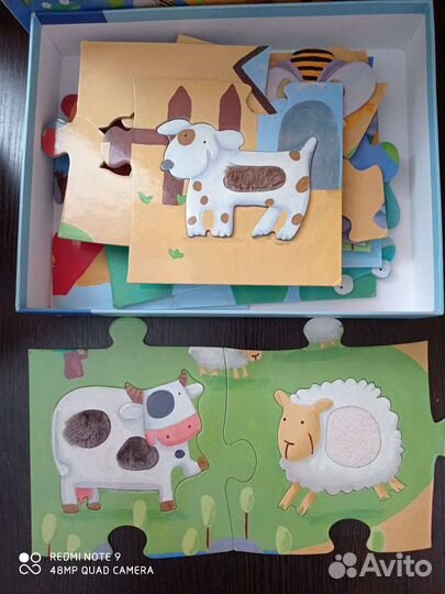 Пазлы тактильные Taktilo