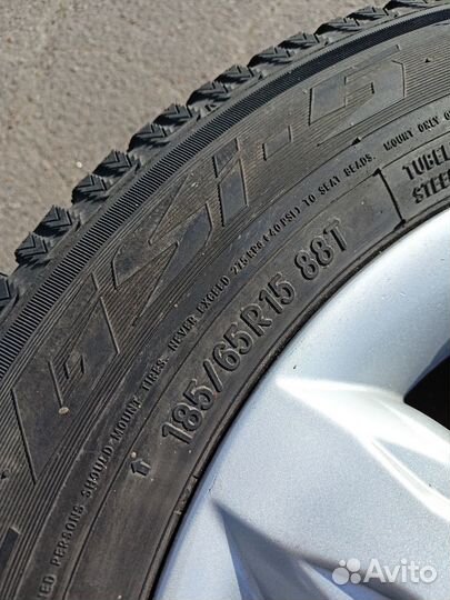 Колёса Nissan Almera, LADA Largus R15. Оригинал