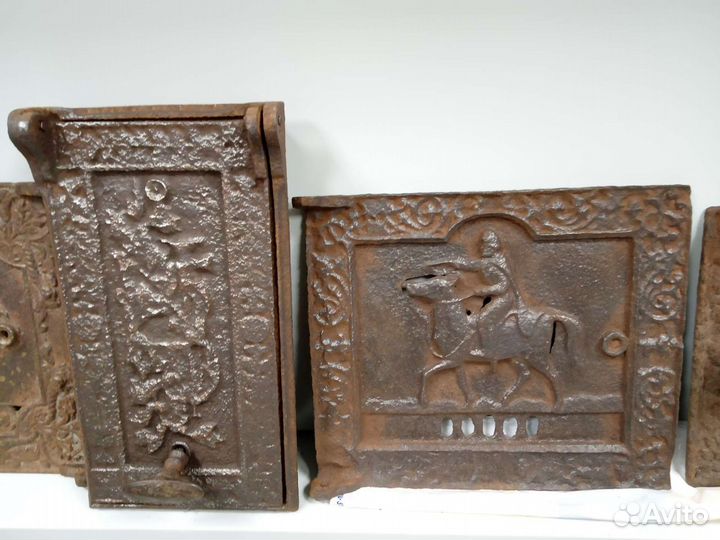 Печная дверца от русской печи,художеств. литьё