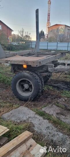 Прицеп лесовоз (сортиментовоз) СЗАП 8357, 2005