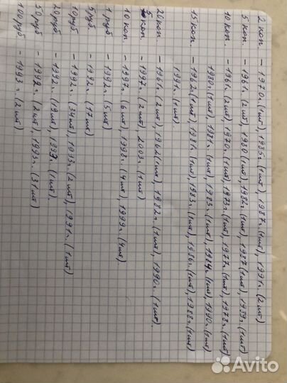 Продаю монеты СССР