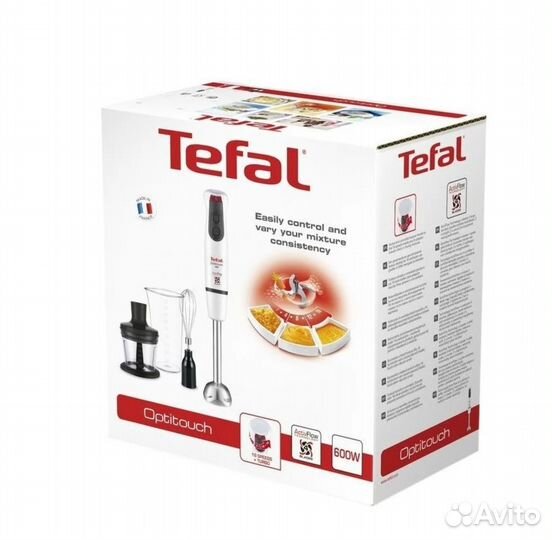 Погружной блендер Tefal HB 833132, белый