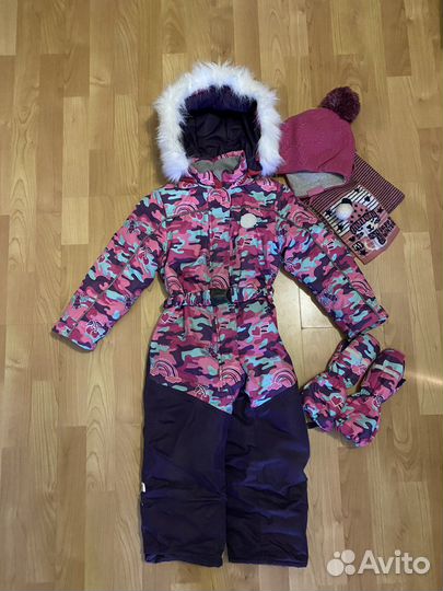 Комбинезон зимний для девочки
