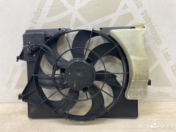 Диффузор радиатора Hyundai Solaris 2 HCR до