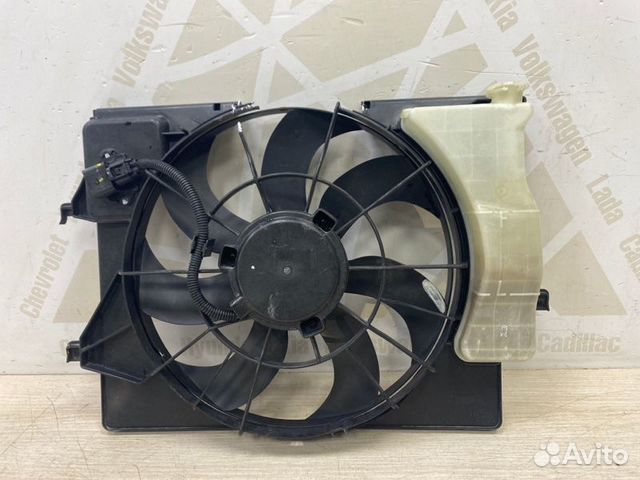 Диффузор радиатора Hyundai Solaris 2 HCR до