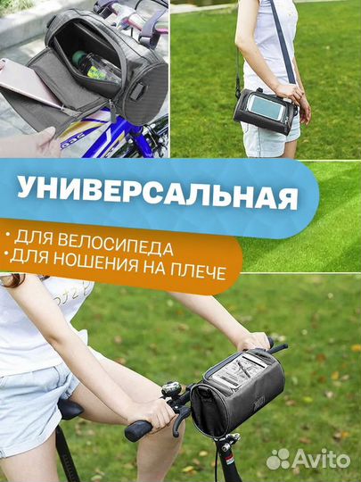 Велосумка на руль