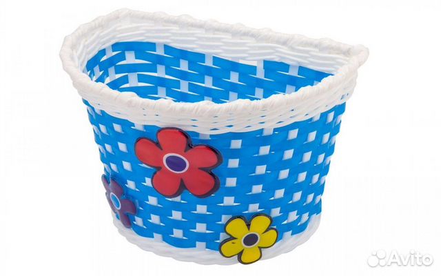 Корзина передняя детская HL-BS04 синяя