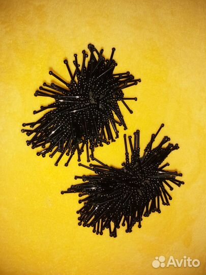 Апликация нашивка заклепками с бисером для одежды