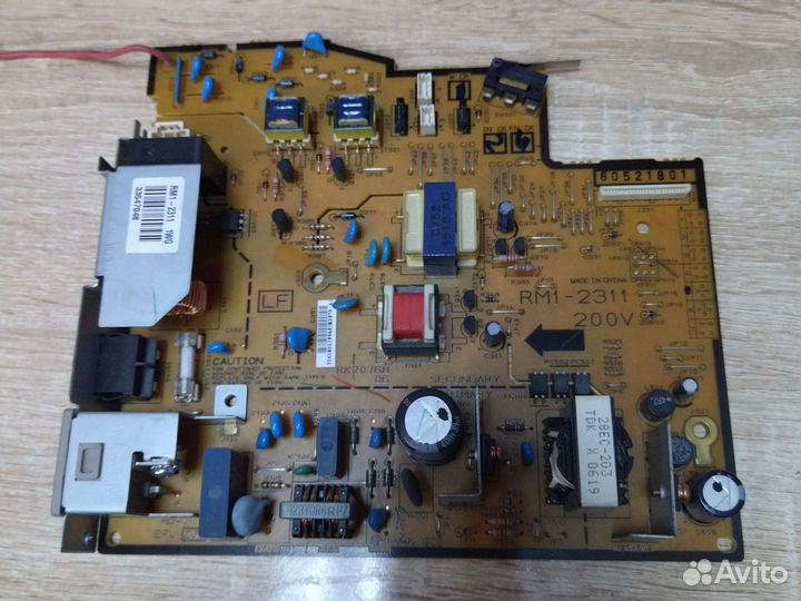 Плата питания RM1-2311 для Hp 1022