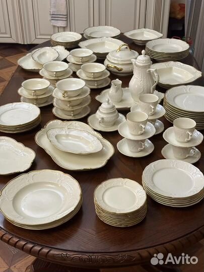 Набор столовой посуды гдр знаменитый Розенталь