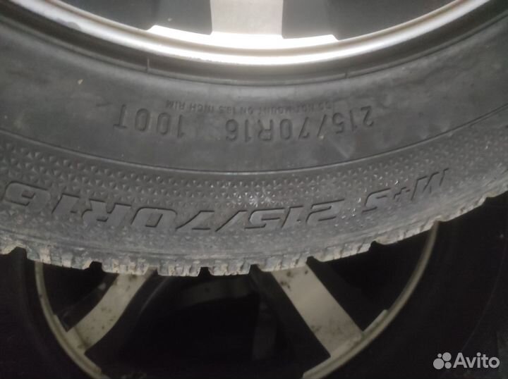 Шины на литье 5*114,3 215/70 R16