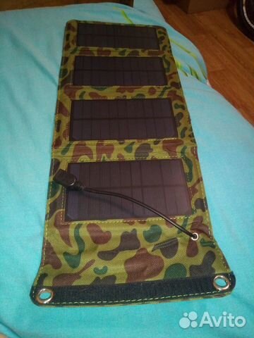 Солнечная батарея для туриста