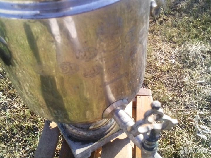 Дровяной самовар царский