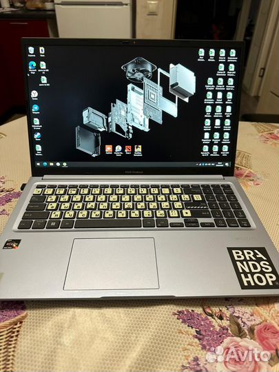 Ноутбук asus Vivobook 15 M1502 1920x1080