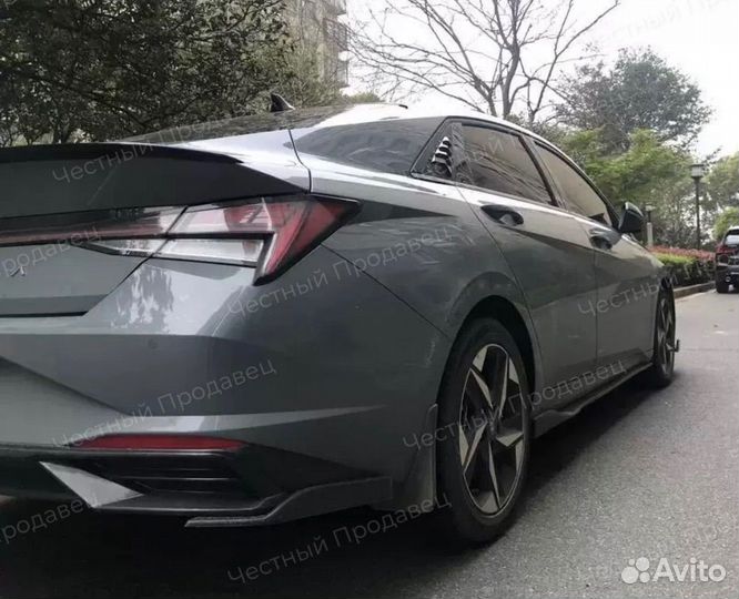 Сплиттер клыки элероны бампера