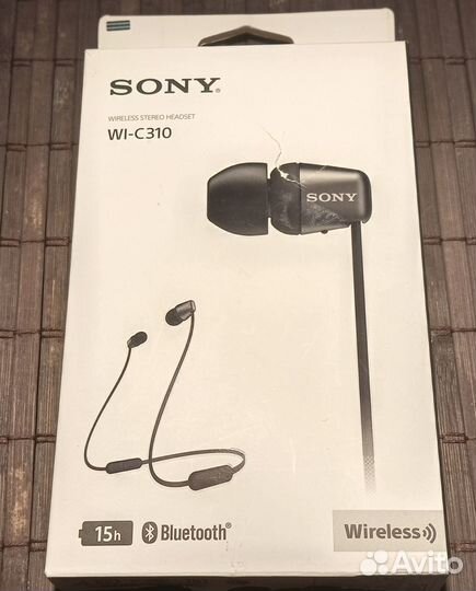 Bluetooth гарнитура Sony WI-C310