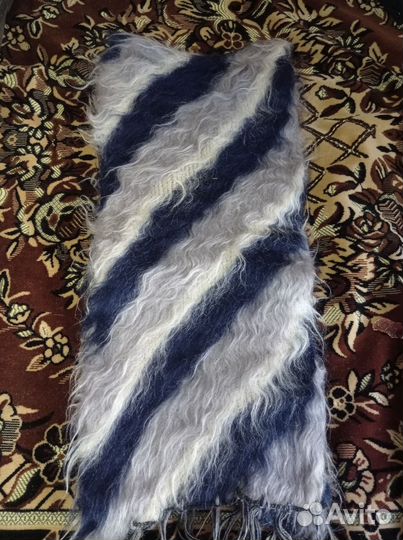 Шарф мохеровой мужской