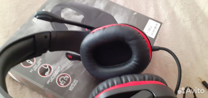 Наушники с микрофоном Dexp новые