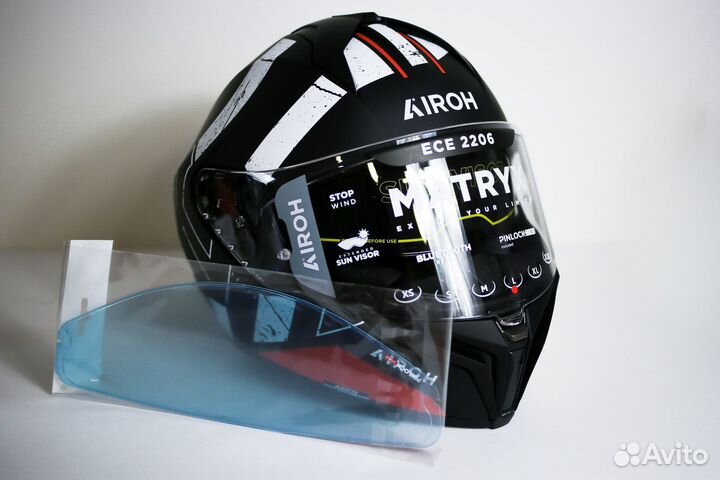 Мотошлем matryx scope orange matt