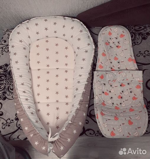 Кокон для новорожденных и аксессуар для кормления