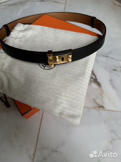 Hermes Collier de chien 24 ремень