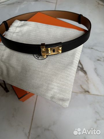 Hermes Collier de chien 24 ремень