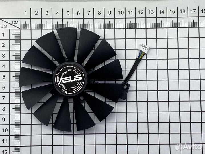 Кулер Asus RX 470 570 RX580 GTX1050Ti 4G GTX 1050