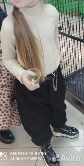 Брюки утепленные для девочки