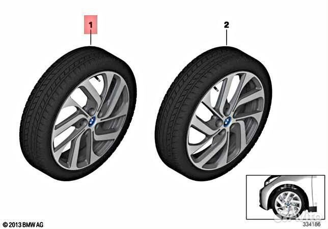 Зимние колеса BMW i3 L01