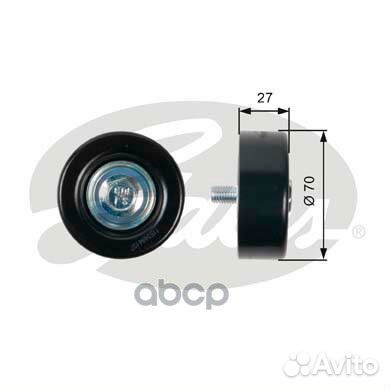 Ролик обводной навесного оборудования T36409 Gates