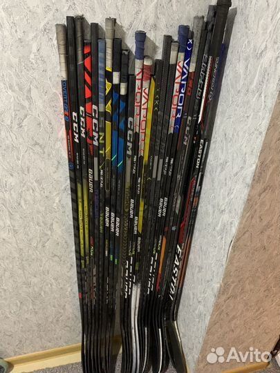 Клюшки хоккейные после ремонта