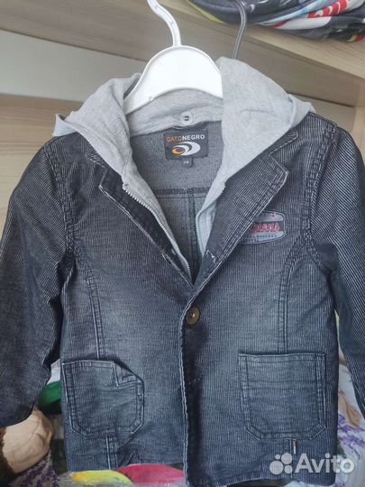 Пиджак черный