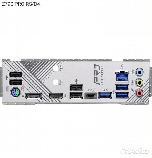 Материнская плата ASRock Z790 PRO RS/D4 ATX LGA 17