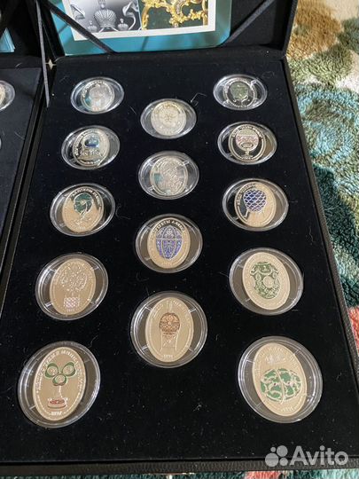 Императорский монетный двор. Яйца Фаберже 42шт