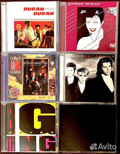 Музыкальные cd диск Duran Duran дискография