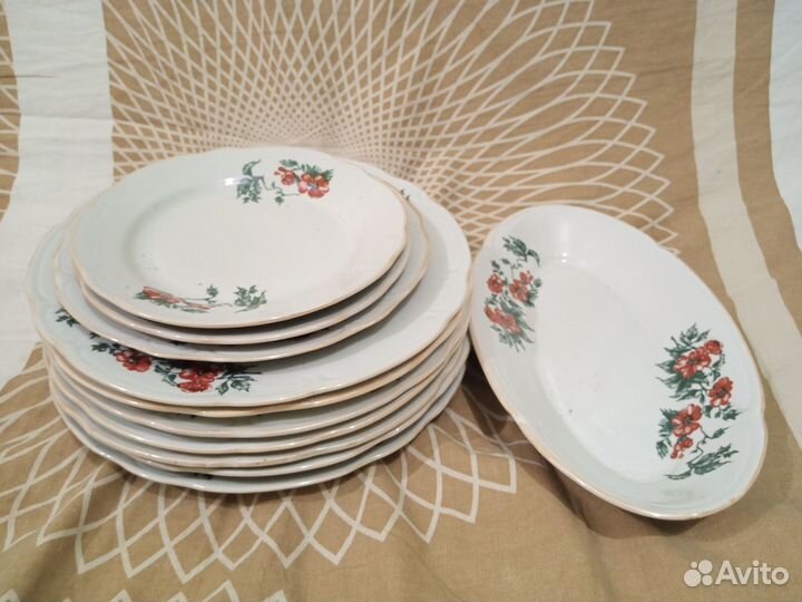 Набор тарелок СССР