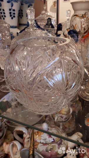 Ваза хрустальная СССР