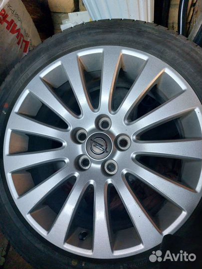 Комплект дисков Opel r18 на летней резине