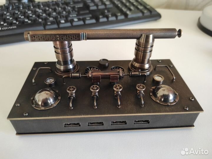 USB hub+флешка и ручка. Подарочный набор