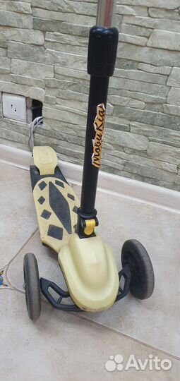 Детский велосипед 14 и самокат