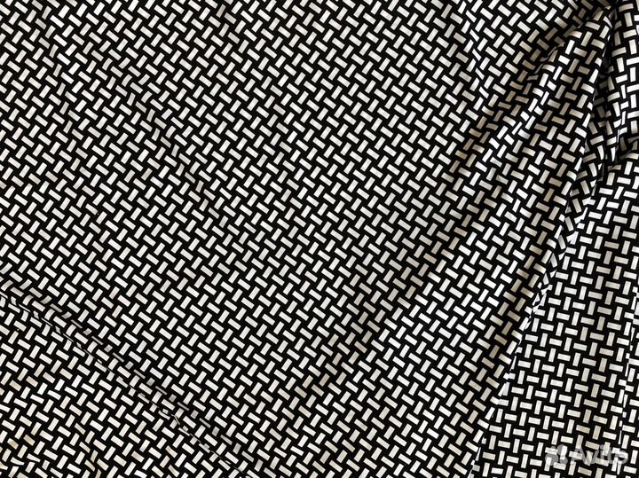 Ткань штапель отрез 1м -№22, плательный