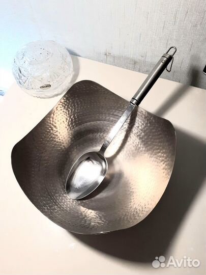 Ложка кулинарная 36см. Rostfrei сталь марки 18/10